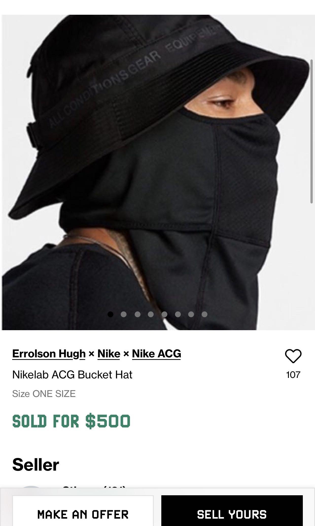 NikeLAB Nike x ACG BUCKET HAT Men s Fashion Watches