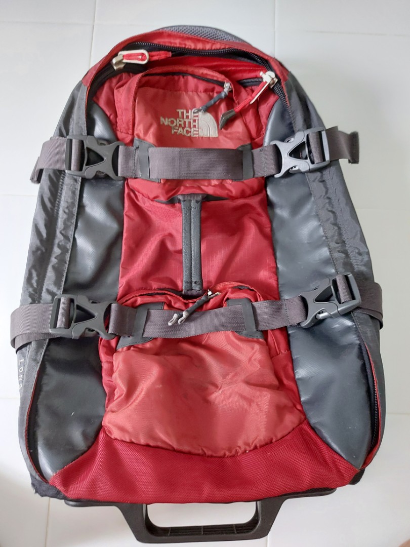 North Face Long Haul Luggage carry on trolley suitcase, Hobbies & Toys