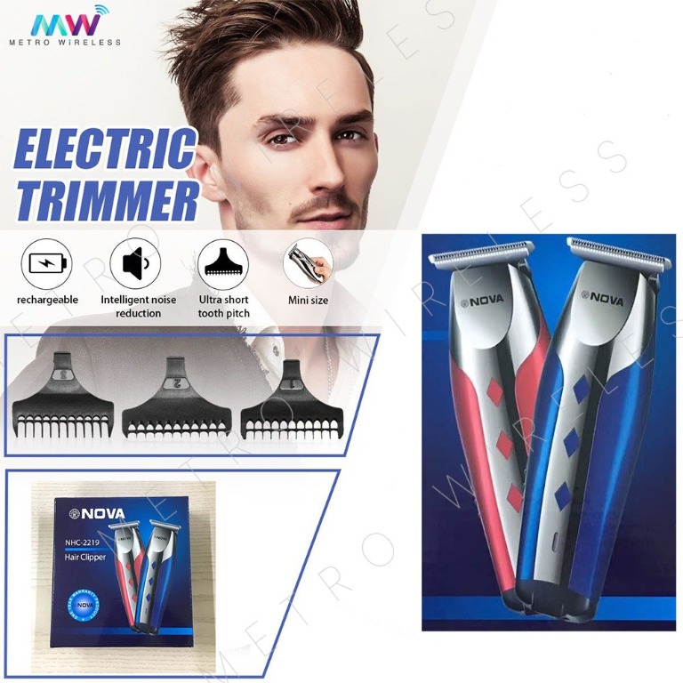 Nova Hair Clipper Rechargeable TV360 NHC-2219, Beauty & Personal Care, Bath  & Body, Hair Removal on Carousell