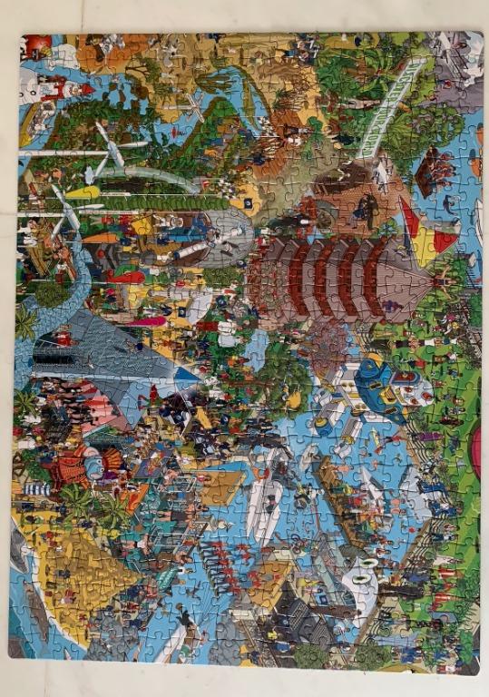 Officially Amazing Guinness World Record's 500 piece Jigsaw Puzzle