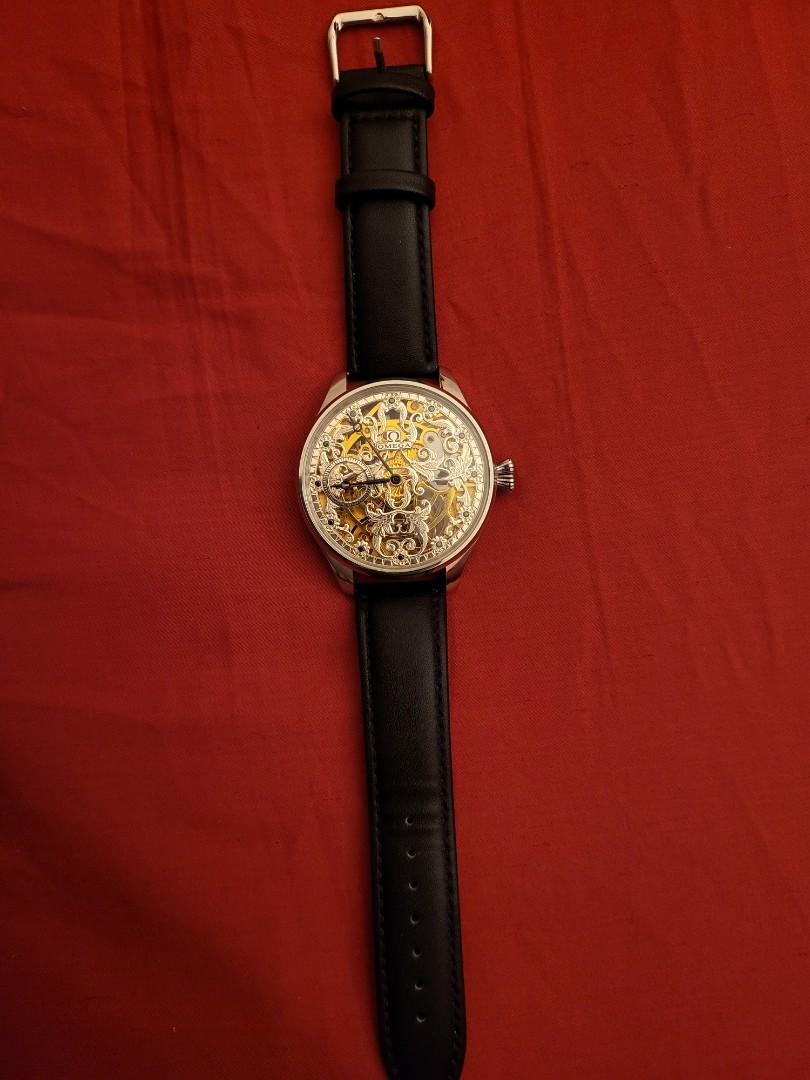 Omega pocket watch converted to wrist watch (marriage), Luxury, Watches