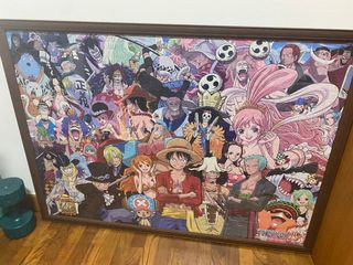 Jyshc Jigsaw Puzzle 1000/500/300 Peças Anime Japonês One Piece Posters  Madeira Crianças Brinquedos Descompressão Jogo Fr143py
