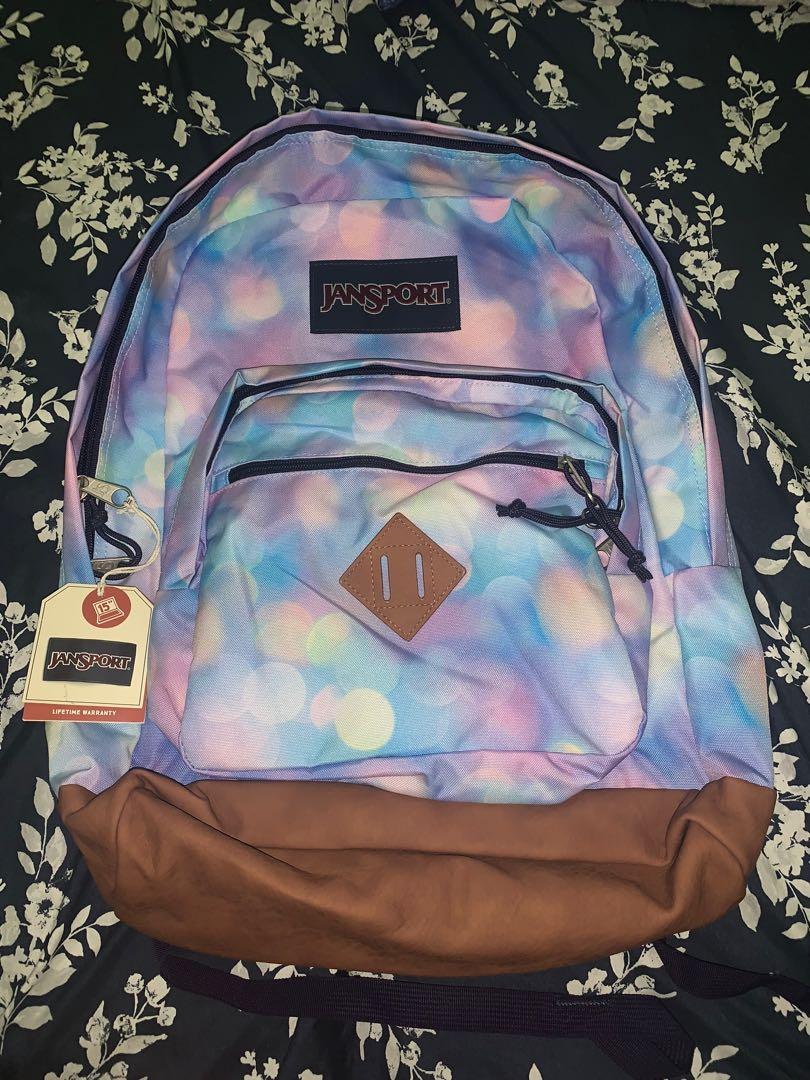 original city lights jansport backpack, Women's Fashion, Bags & Wallets, Backpacks on Carousell