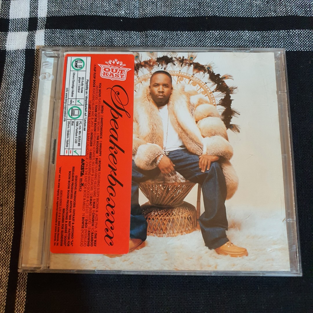 Outkast Speakerboxx The Love Below CD mint, Hobbies & Toys, Music