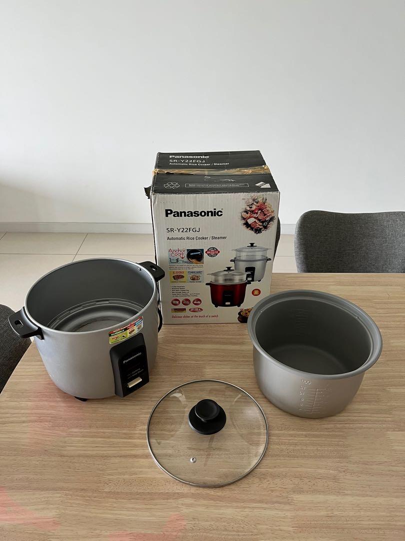 Panasonic Rice Cooker 2.2L SRY22FGJ, TV & Home Appliances, Kitchen