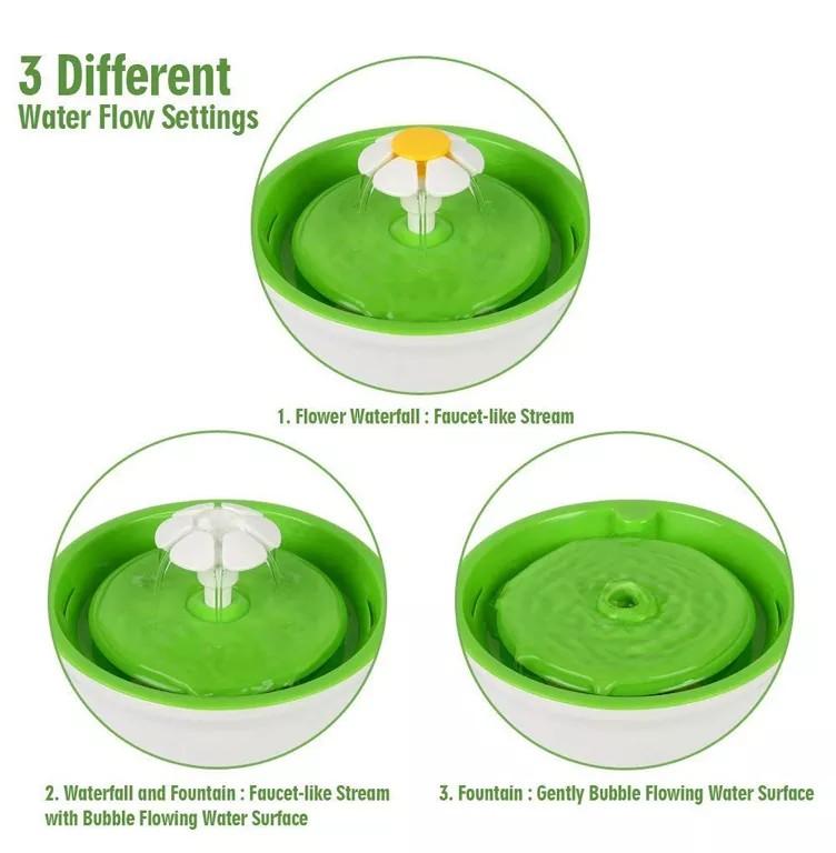 pet flower water fountain