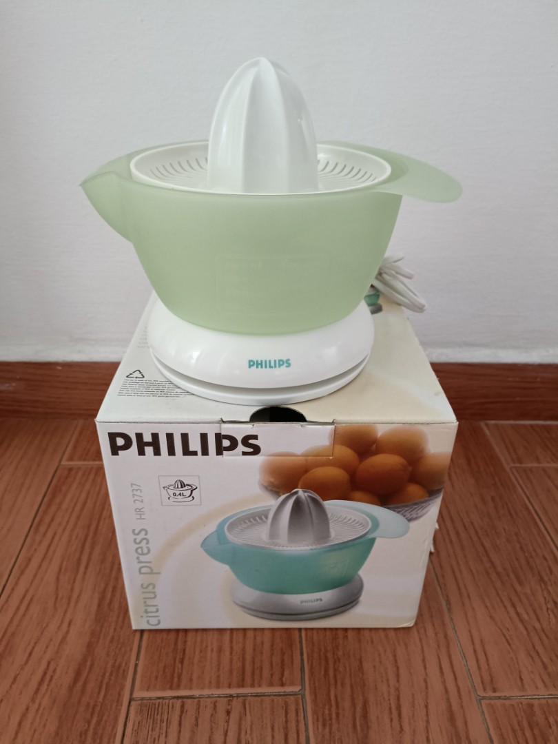 Philips Juice Extractor Citrus Press HR2737, TV & Home Appliances
