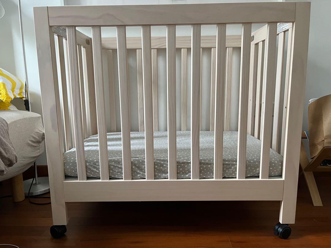 Used babyletto origami hot sale mini crib