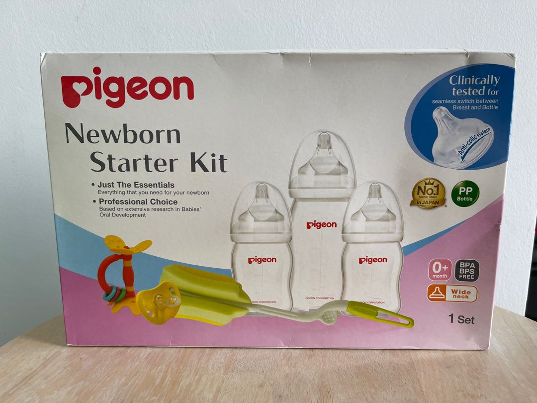 Pigeon Breastfeeding Starter Kit