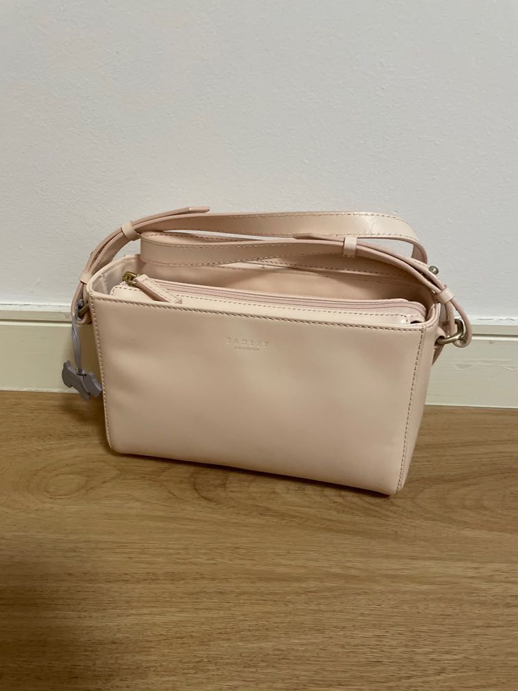 Pink Radley leather crossbody bag Women s Fashion Bags Wallets
