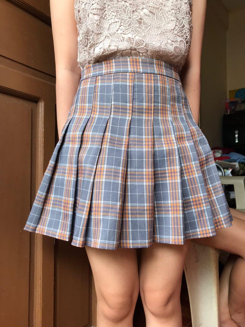 Plaid A Line Mini Skirt | Nasty Gal
