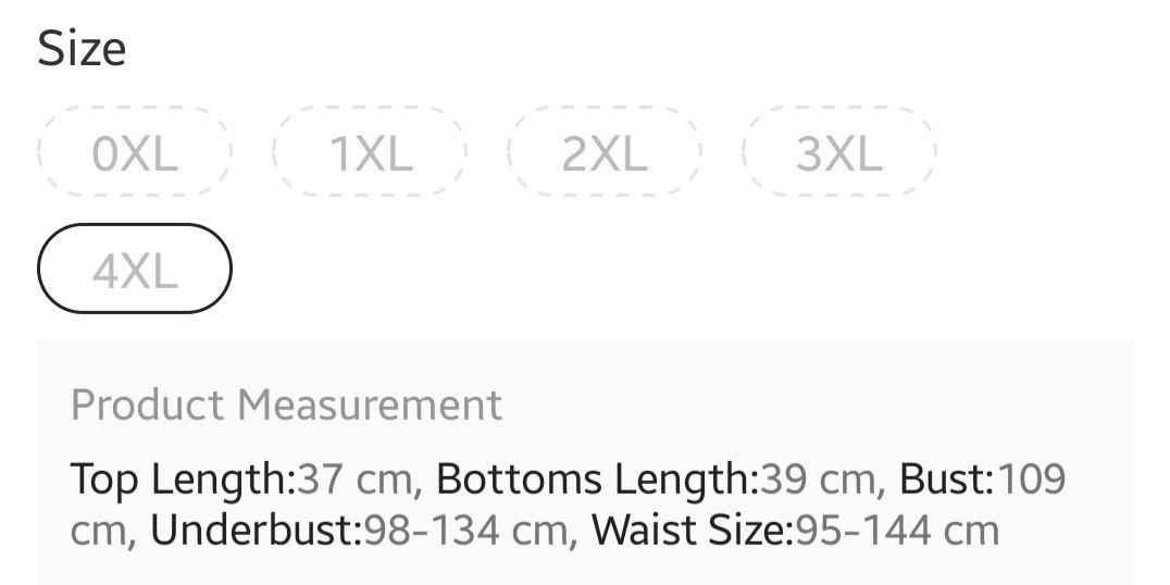 Plus size black bikini set, Women's Fashion, Swimwear, Bikinis