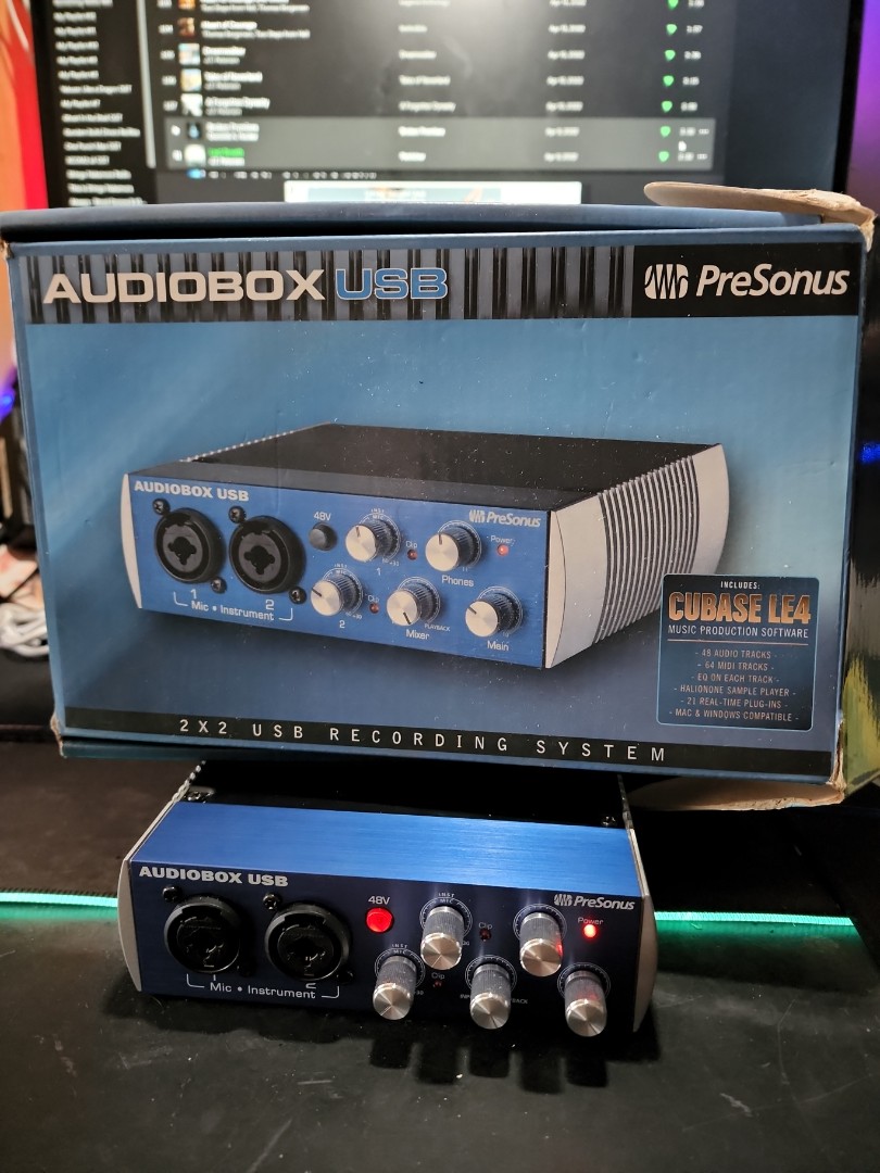 Presonus Audiobox USB Interface (24Bit Audio Dac), Audio, Other Audio