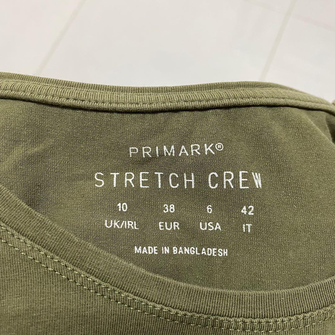Primark stretch crew tshirt, Women's Fashion, Tops, Shirts on Carousell