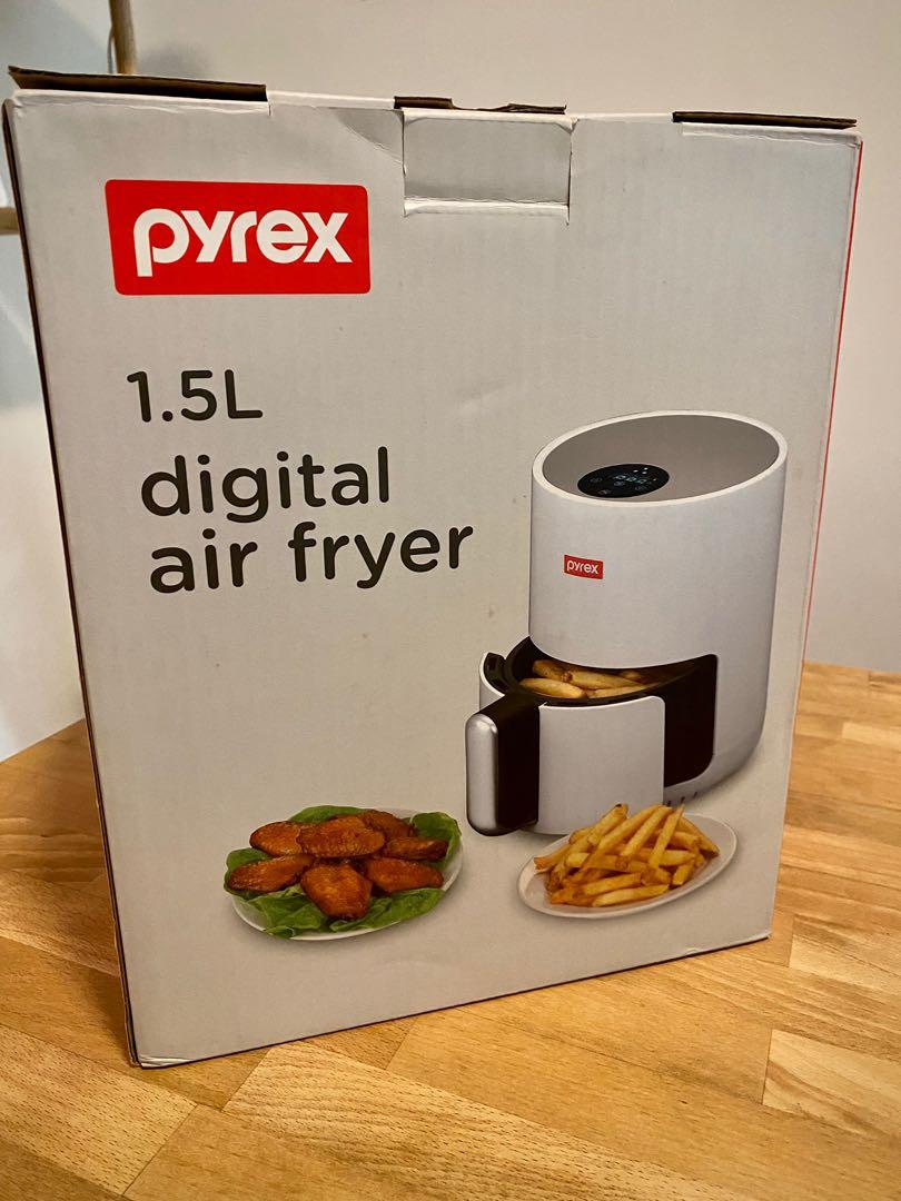 Pyrex 1.5 litre Digital Air Fryer, TV & Home Appliances, Kitchen
