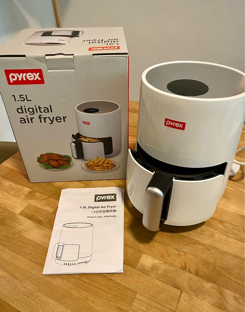 Pyrex 1.5 litre Digital Air Fryer, TV & Home Appliances, Kitchen