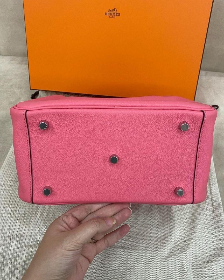 ❗️NEW❗️AUTHENTIC HERMES Lindy 26 Rose Azalea Evercolor PHW Bag ✓ Receipt,  Luxury, Bags & Wallets on Carousell