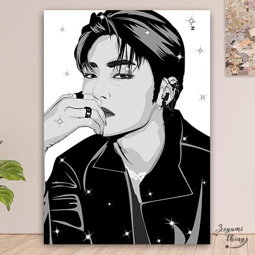 Wall decor Fan art by zeyumithings, Hobbies & Toys, Stationary & Craft