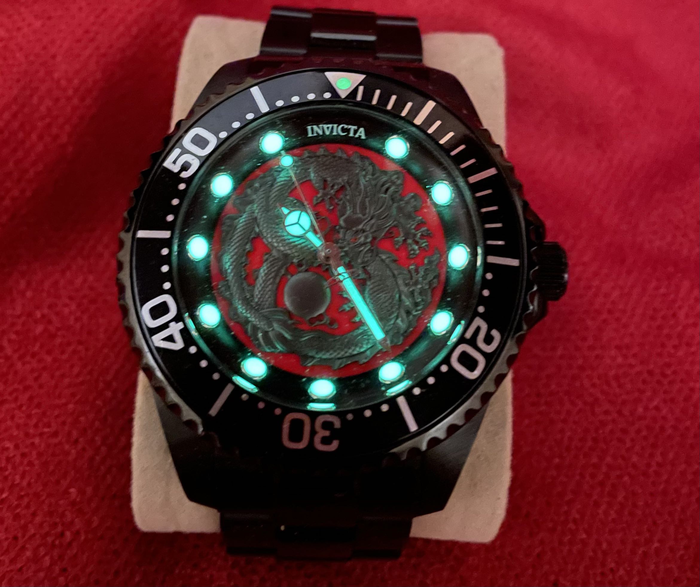 Invicta pro hotsell diver dragon