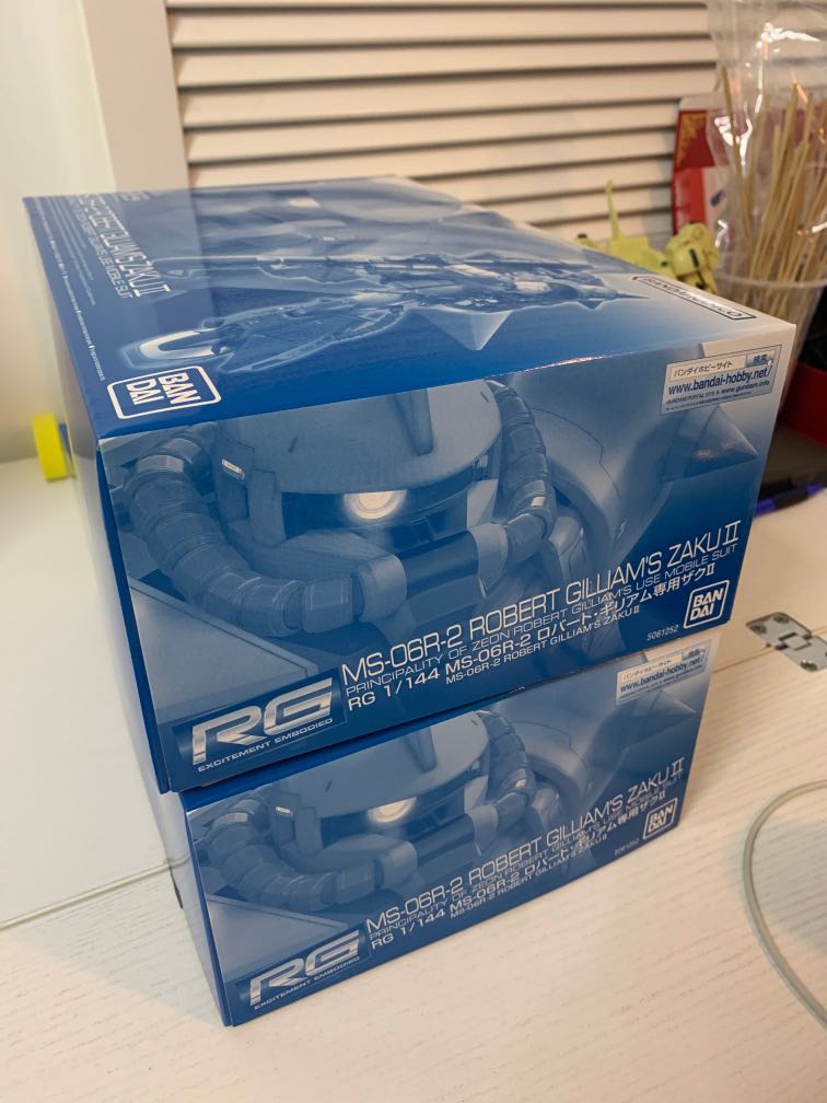 RG 1/144 MS-06R-2 ROBERT GILLIAM’S ZAKU Ⅱ 渣古 MSV 高達 Gundam PB Premium ...