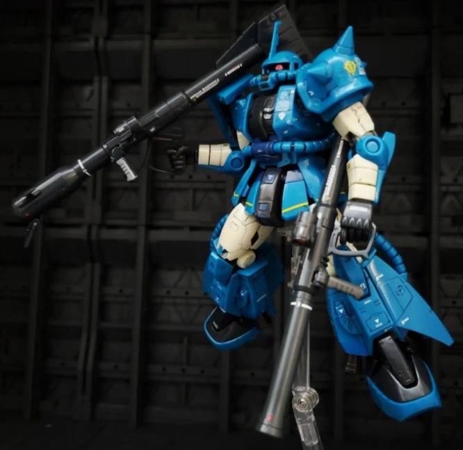 RG 羅伯特·吉列姆大佐專用 藍白配色高機動型渣古II - Robert William's Zaku II - 高達Gundam系列 PB ...