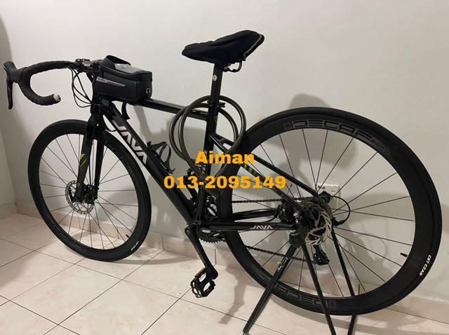 ROAD BIKE JAVA VELOCE ALLOY DISC RIM 18SP Sports Equipment