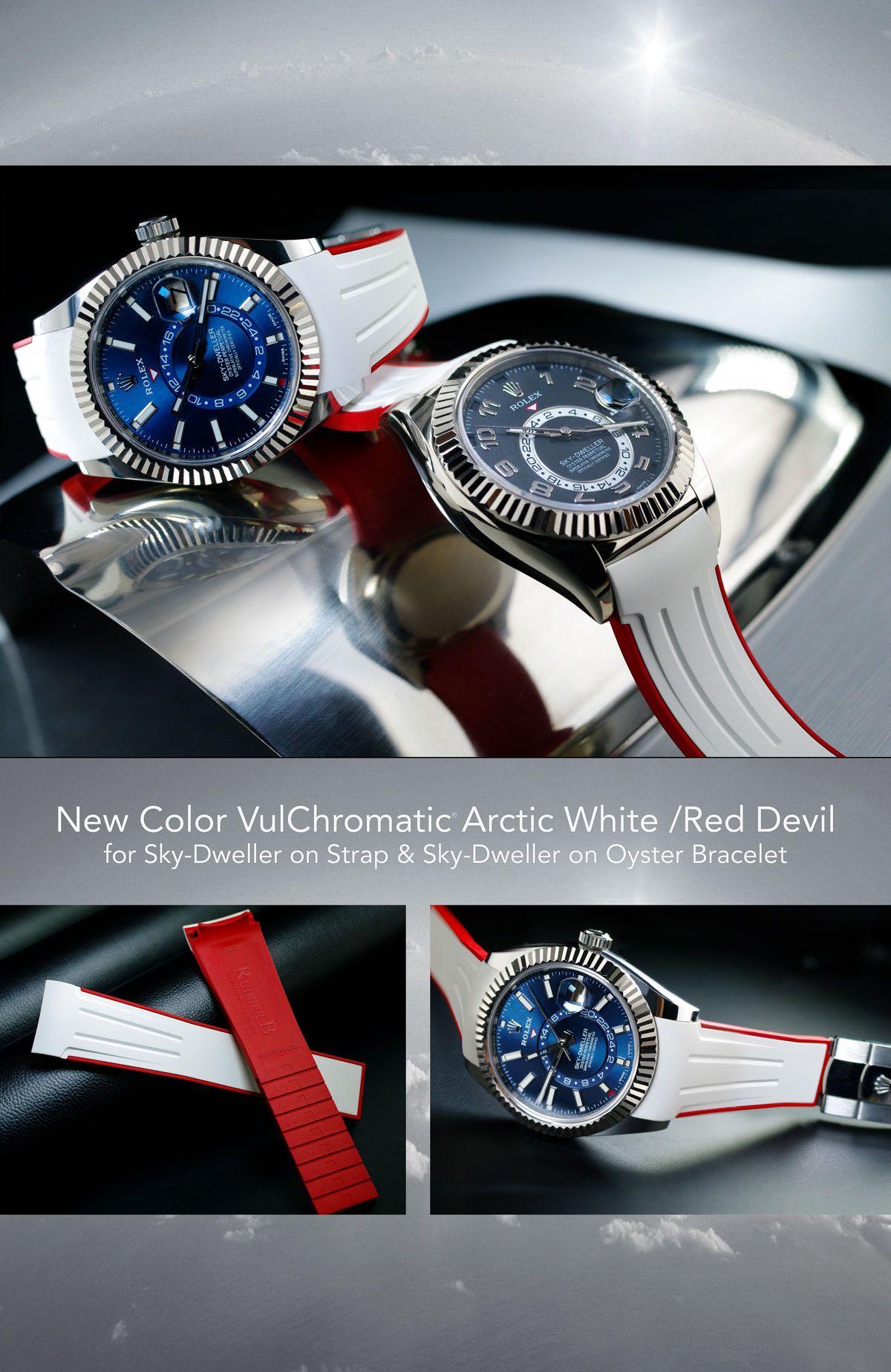 Sky dweller rubber b top