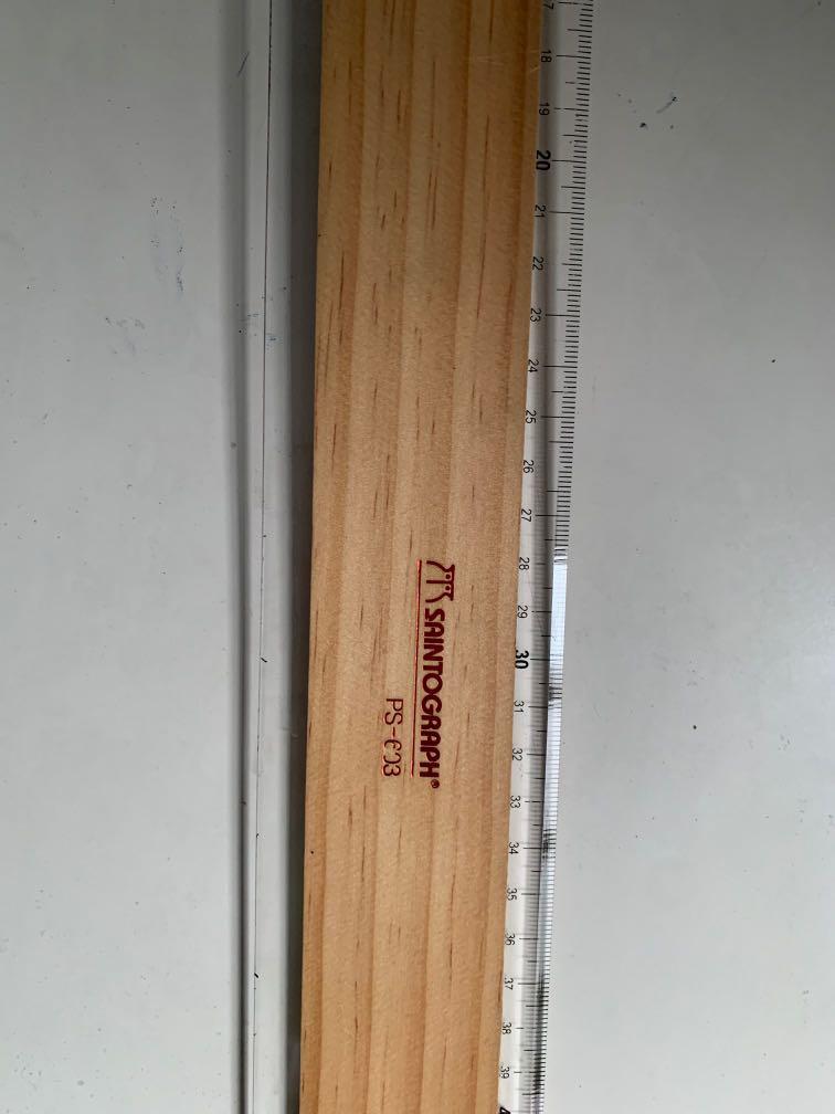 Saintograph Ruler Saintograph T-shaped scale ruler, Hobbies & Toys, Stationery & Craft ...