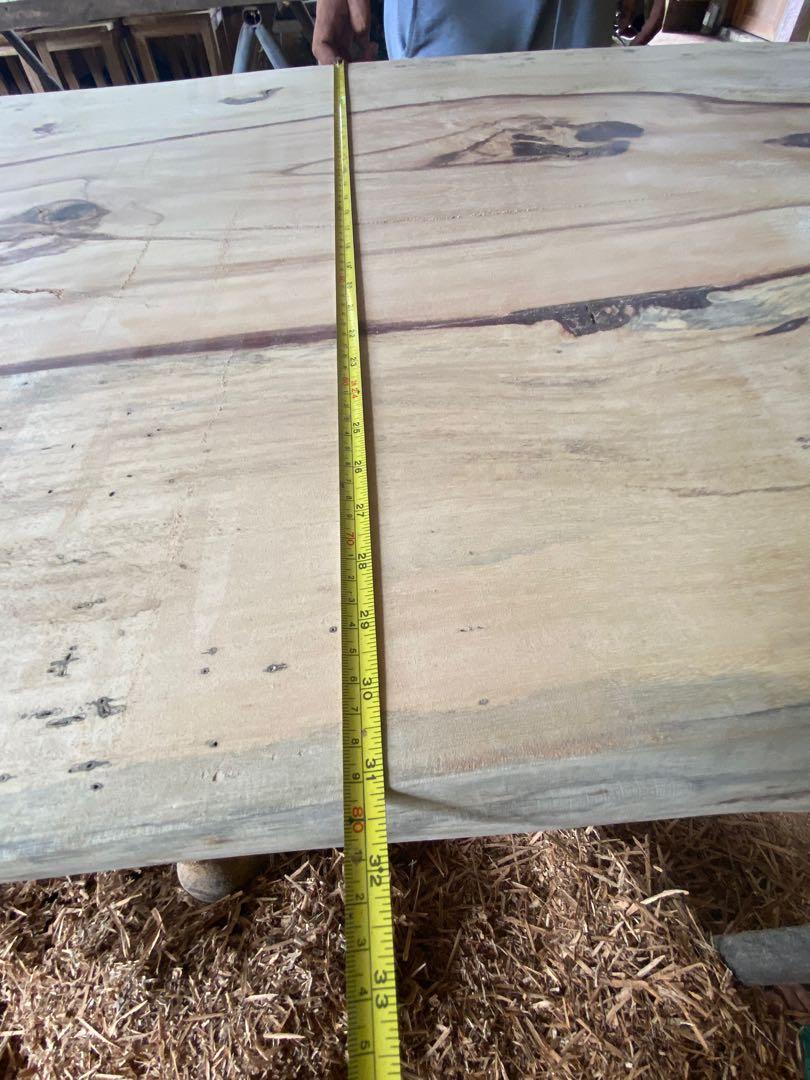 Sampaloc Wood Slab, Furniture & Home Living, Furniture, Tables & Sets