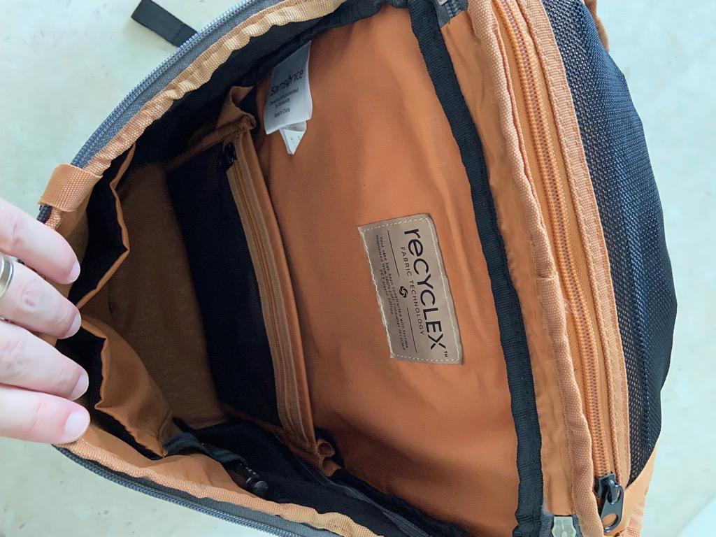 Samsonite MARCUS ECO backpack, functional interior including padded ...