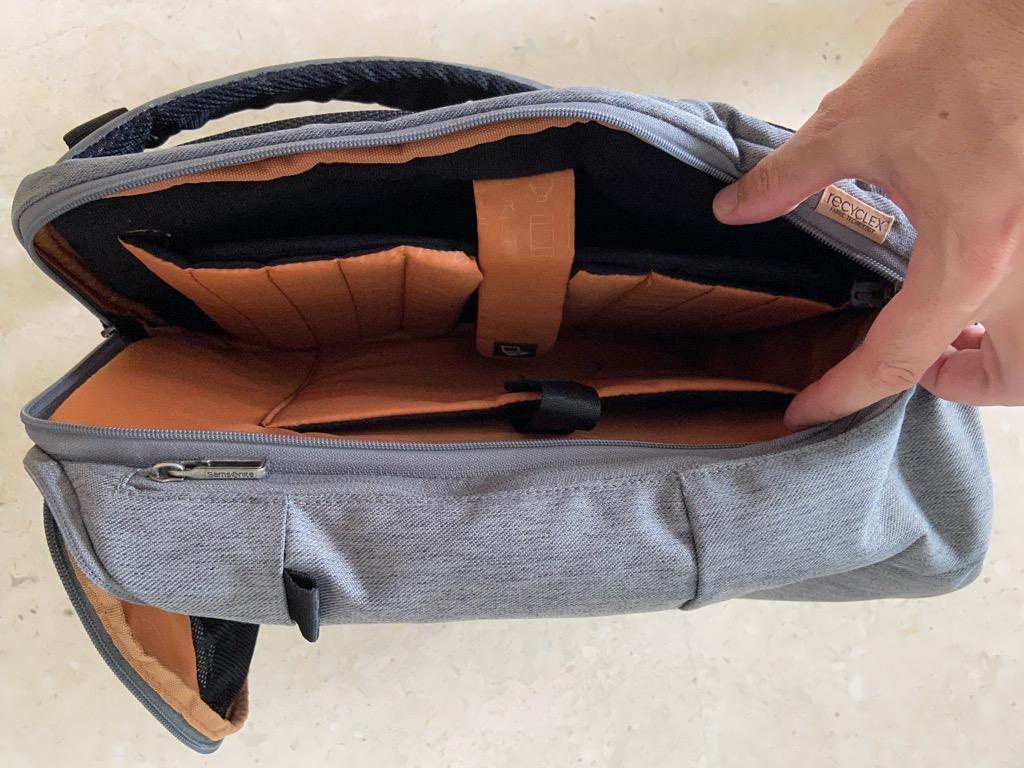 Samsonite MARCUS ECO backpack, functional interior including padded ...