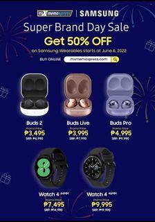 SAMSUNG BRAND DAY SALE (50% OFF) LIMITED STOCKS ONLY!!