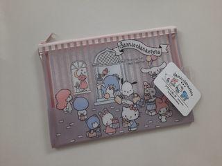 Sanrio characters pvc flat pouch