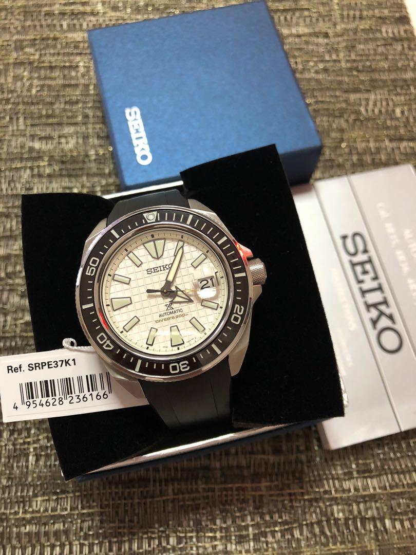 Seiko King Samurai SRPE37K1 with crafter blue strap, Men's Fashion, Watches  & Accessories, Watches on Carousell