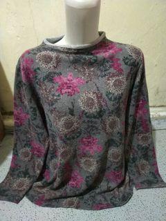 shabby gray vintage crewneck lembuttt empuk uumbo bisa pake