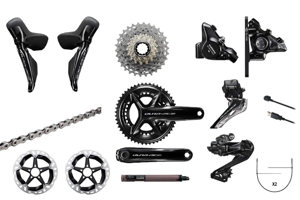 Shimano dura ace store di2 hydraulic groupset