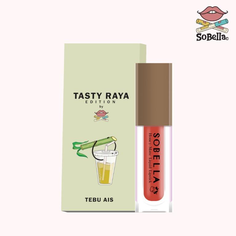 Sobella Lipmatte Tasty Raya Code Tebu Ais Beauty Personal Care