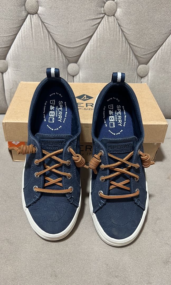 Sperry crest vibe washable leather top