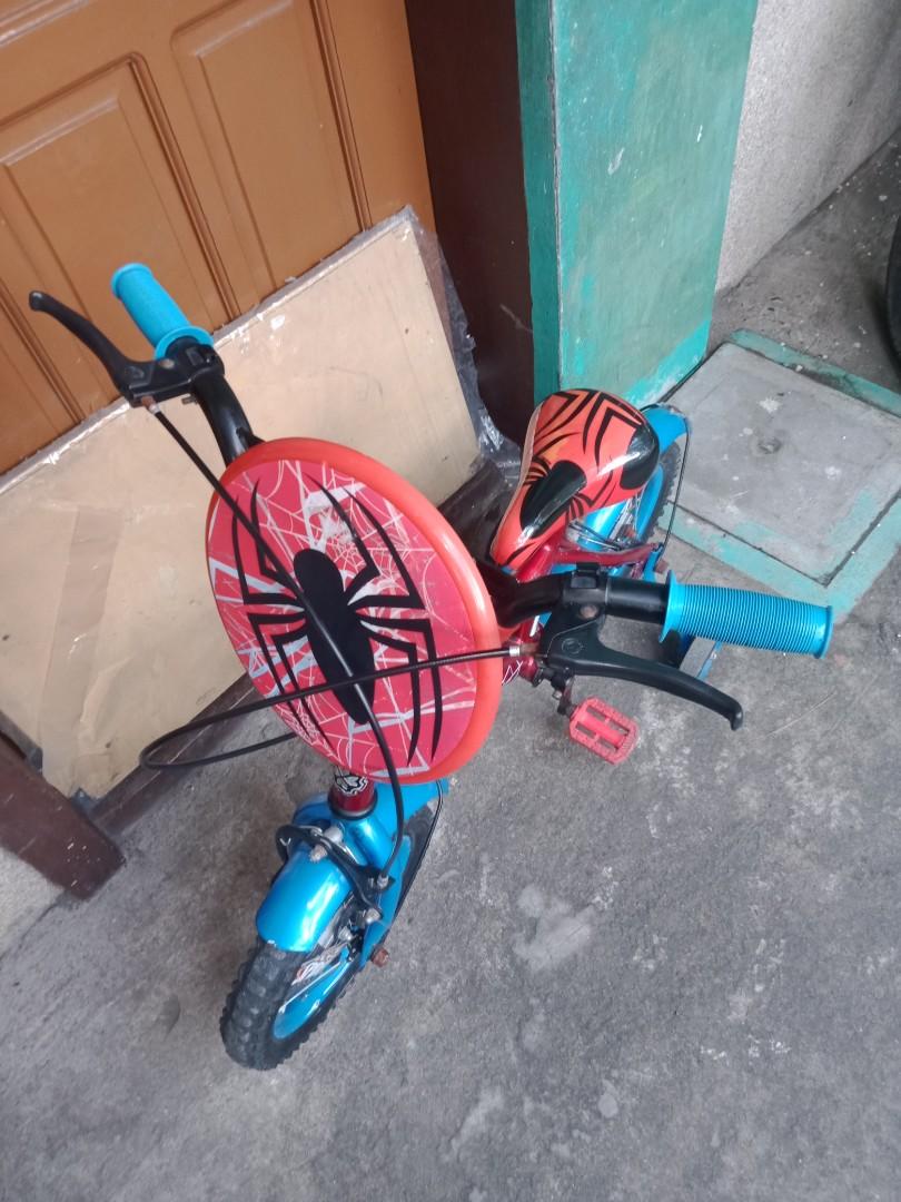 Spiderman Toddlers Bike, Hobbies & Toys, Toys & Games on Carousell