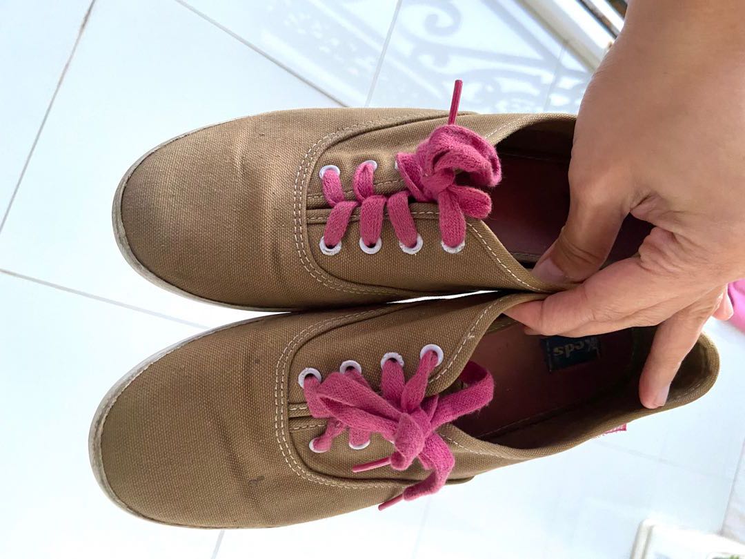 FREE Keds Mocha Khaki Color Women s Fashion Footwear