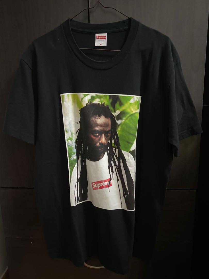 Supreme Buju Banton Tee Black, Men's Fashion, Tops & Sets, Tshirts