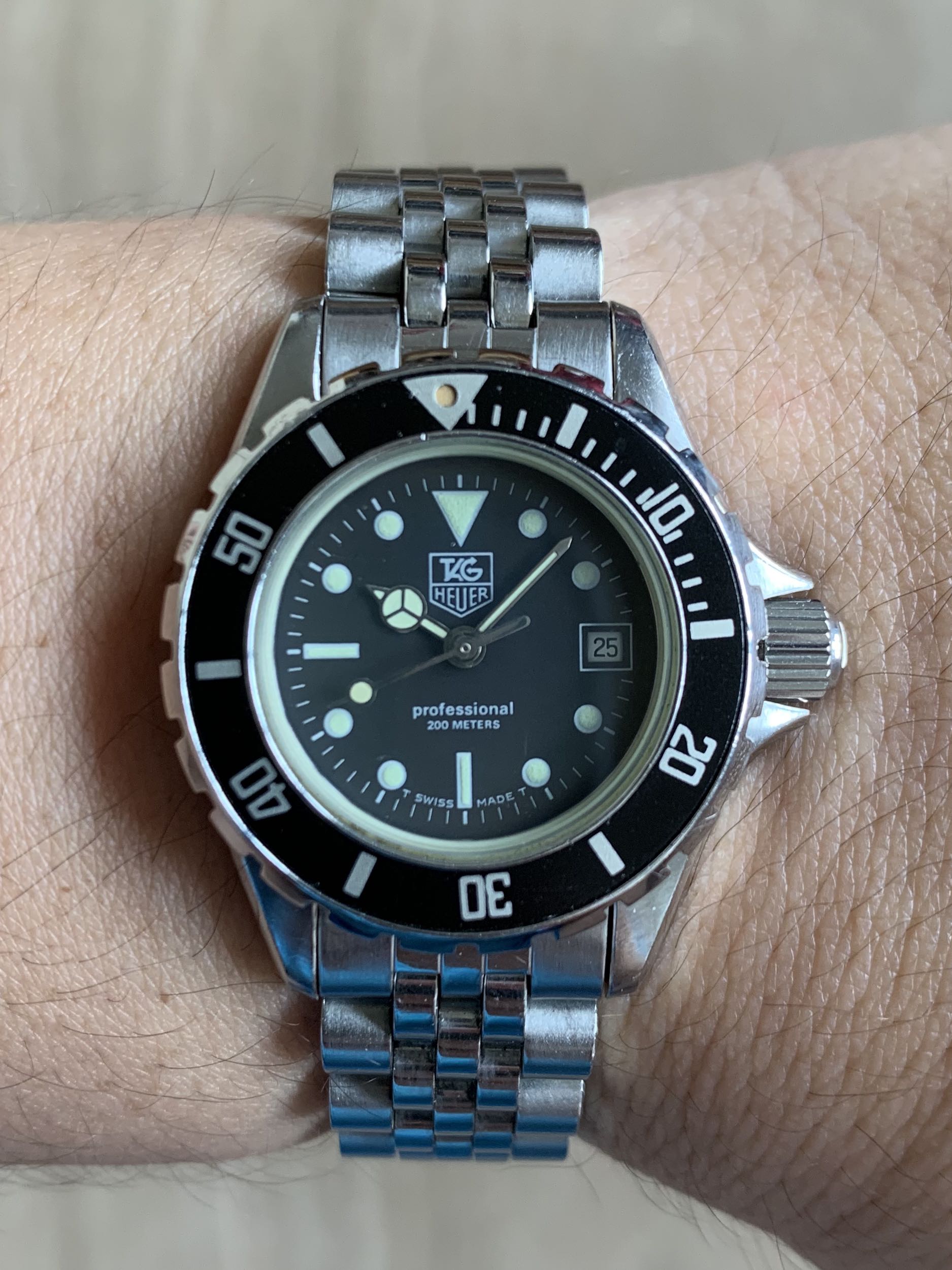 Tag Heuer 980.008 Vintage Diver Women s Fashion Watches