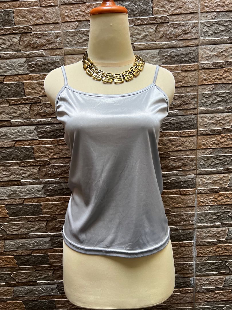 Tank clearance top satin