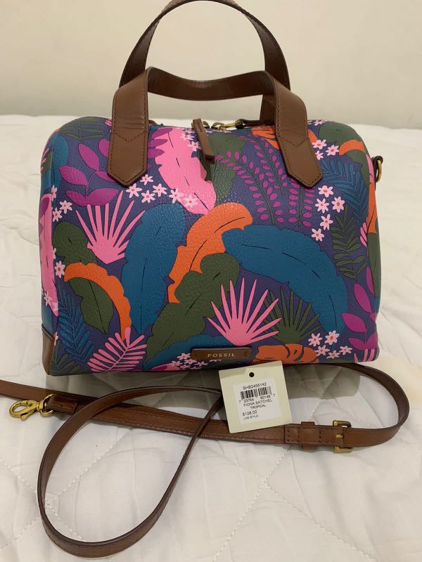 Tas fossil fiona satchel on sale