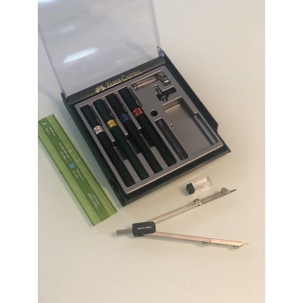 Faber Castell Technical Pen College set, Hobbies & Toys, Stationary