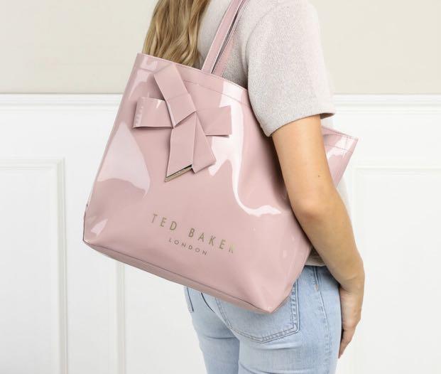 TED BAKER - Nicon large icon vinyl tote bag