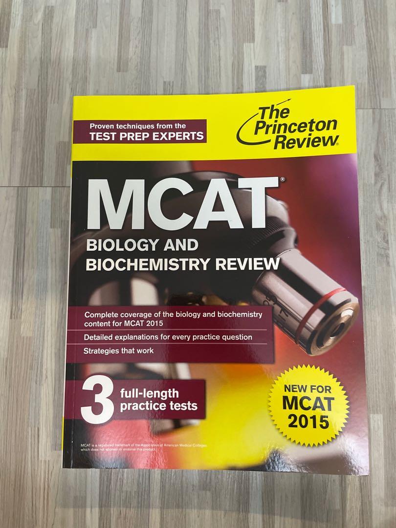 The Princeton Review MCAT Subject Review COMPLETE SET, Hobbies & Toys