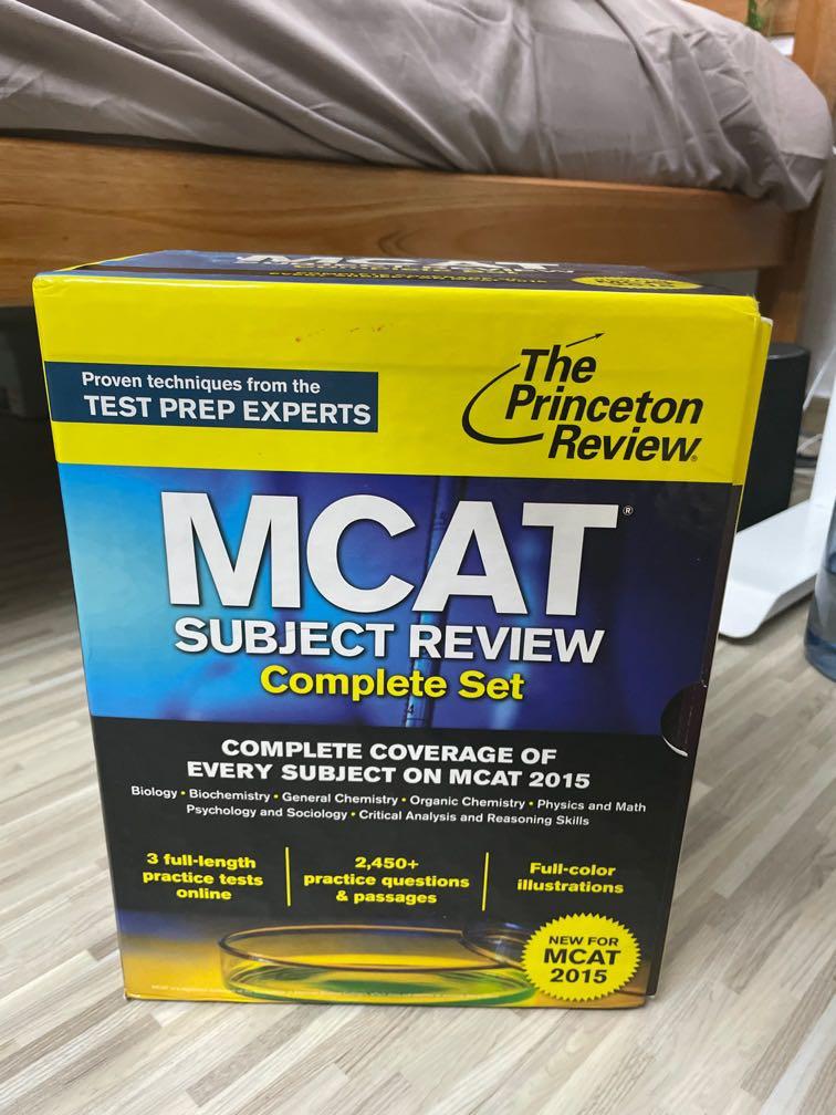The Princeton Review MCAT Subject Review COMPLETE SET Hobbies Toys