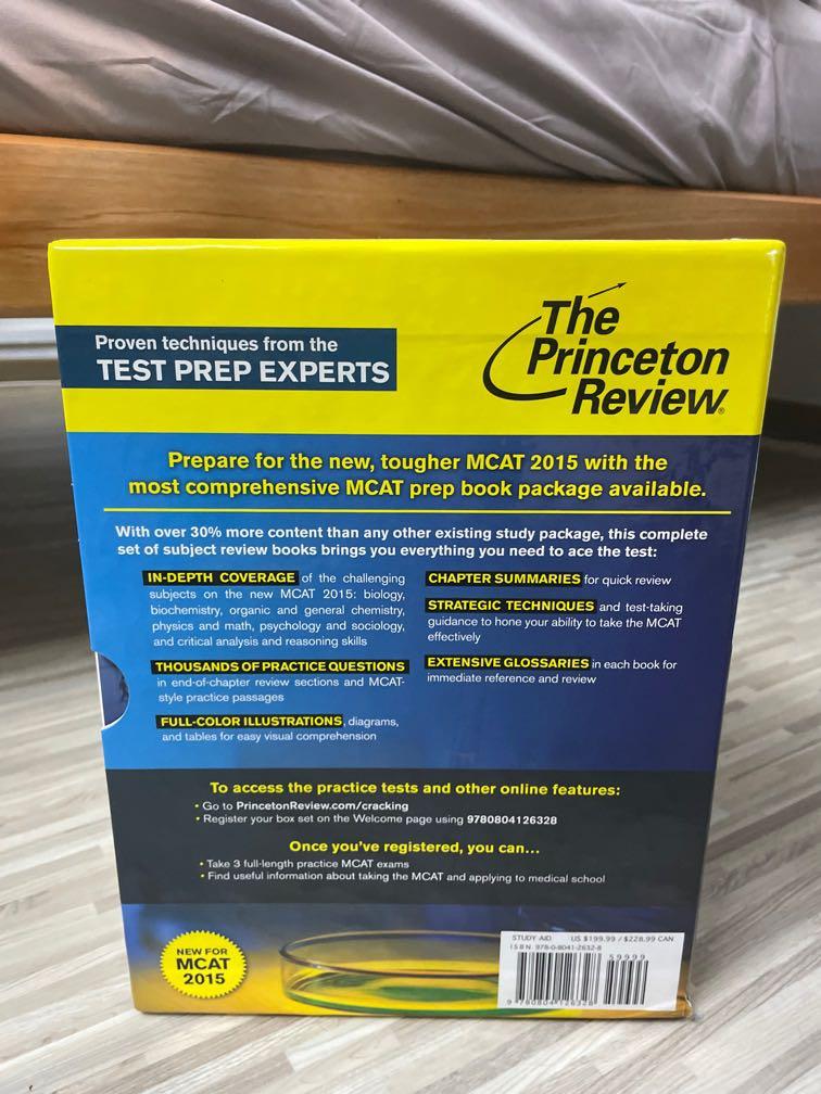 The Princeton Review MCAT Subject Review COMPLETE SET Hobbies Toys