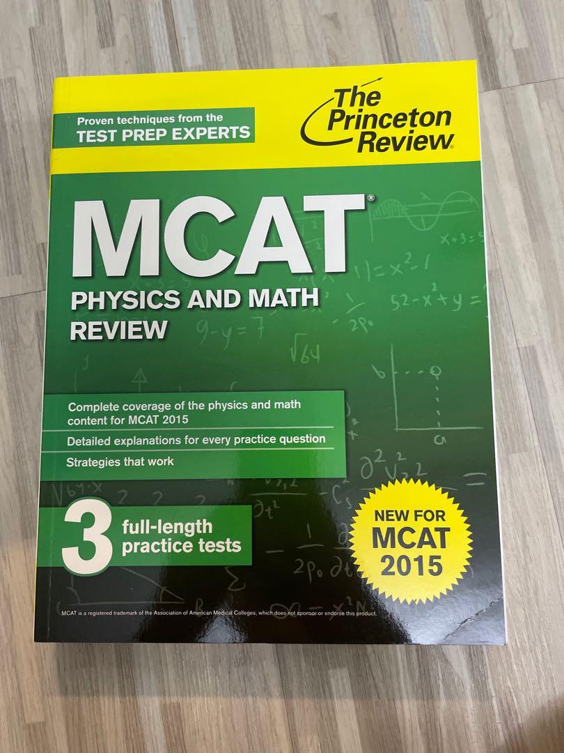 The Princeton Review MCAT Subject Review COMPLETE SET Hobbies Toys